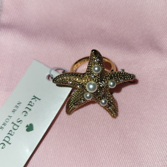KATE SPADE • Sea Star Starfish Ring - Picture 10 of 12